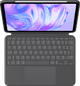 Logitech Combo Touch Apple iPad Pro 11" (2024) Étui Clavier AZERTY Gris dessus