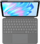 Logitech Combo Touch Apple iPad Air 11 inches (2025/2024) Keyboard Cover AZERTY Gray top