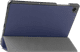 Just in Case Samsung Galaxy Tab A9 Plus TriFold Book Case Blue back