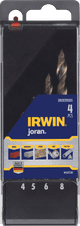 Irwin 4-piece Concrete Drill Bit Set packaging