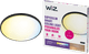 WiZ Plafondlamp SuperSlim - alle tinten wit licht - zwart voorkant