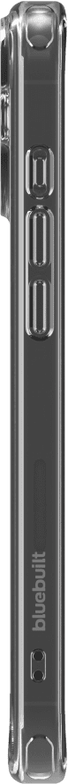 BlueBuilt Protective Back Cover avec MagSafe iPhone 16 Plus Transparent côté droit