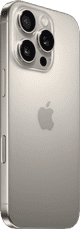 Apple iPhone 16 Pro 128 Go Titane Naturel côté gauche