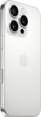 Refurbished iPhone 16 Pro 128GB White Titanium (Zo goed als nieuw) rechterkant