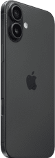 Apple iPhone 16 128GB Black + Apple Fast Charger right side
