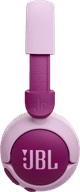 JBL JR320BT Purple + Charger left side