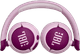 JBL JR320BT Purple + Charger front