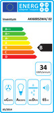 Inventum AKI6005ZWA classe énergétique