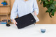 BlueBuilt Laptop Sleeve for Apple MacBook Air 13 inches Black visual Coolblue 1