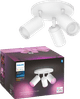 Philips Hue Fugato Mounted Spot Light White and Color - White - 3-spots packaging