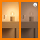 WiZ Globe Filament - Lumière Blanche Chaude à Lumière Blanche Froide - E27 - Or produit à l'usage