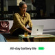Apple MacBook Pro 14 inches M4 Pro (12 Core CPU/16 Core GPU) 24GB/512GB Silver AZERTY product in use