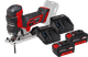 Einhell TP-JST 18/135 Li BL Solo Batterie 4,0 Ah (2x) Kit de Démarrage Main Image