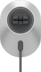 Belkin Support de Téléphone Voiture Grille d'Aération avec Charge MagSafe et Qi2 Argent arrière