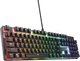 Trust GXT 871 Zora Mechanical Gaming Keyboard AZERTY left side
