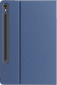 BlueBuilt Samsung Galaxy Tab S9/S9 FE/S10 FE/S10 Lite Book Case Blauw achterkant