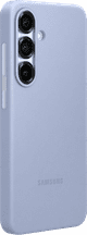 Samsung Galaxy S25 Back Cover Silicone Bleu Clair côté droit