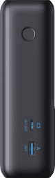 Anker Power Bank 25000mAh, ブラック Anker Power Bank(25000mAh, Built-In & 巻取り式ケーブル)を