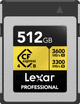 Lexar Professional GOLD 4.0 512GB CFexpress Type B Main Image