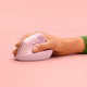 Logitech Lift Vertical Ergonomic Mouse Pink product in use
