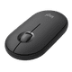 Logitech Pebble Mouse 2 M350s Graphite voorkant