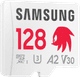 Samsung MicroSDXC PRO Plus 128 Go Sonic the Hedgehog côté gauche