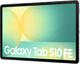 Samsung Galaxy Tab S10 FE 10.9 inches 128GB WiFi Silver + Charger Pack right side