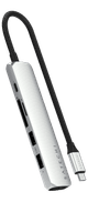 Satechi Type C Slim Multi-Port Adapter V2 Space Grey detail