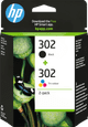 HP 302 Cartridges Combo Pack Main Image