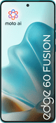 Motorola Edge 60 Fusion 256GB Blauw 5G voorkant