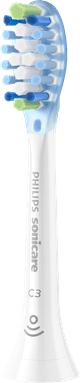 Philips Sonicare Premium Plaque Defense HX9044/87 Blanc (4 Pièces) côté droit