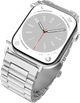Just in Case Rvs Bandje Zilver voor Apple Watch 40/41/42 mm bovenkant