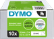 DYMO D1 12mm x 7m 10 Tapes Black White Labels Main Image