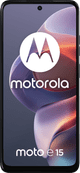 Motorola Moto E15 64 Go Bleu Foncé 4G avant