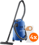 Nilfisk Buddy II 18 T + Nilfisk Vacuum Cleaner Bags for Buddy II (4x) Main Image
