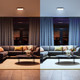Philips Hue Aurelle White Ambiance Square Small White product in use