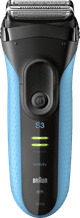Braun Series 3+ 3040S Blue front