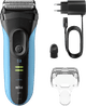 Braun Series 3+ 3040S Blue Main Image