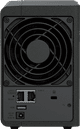 Synology DS225+ + Seagate IronWolf 8TB achterkant