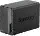 Synology DS225+ + Seagate IronWolf 8TB linkerkant