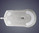 SteelSeries Rival 3 Gen 2 Gaming Mouse White bottom