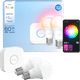 Philips Hue Essential A60 White and Color Starter Pack E27 806lm 2-pack + Bridge Main Image