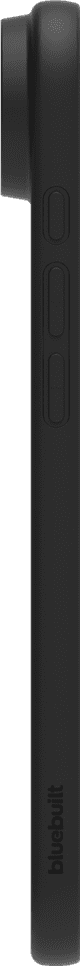 BlueBuilt Back Cover iPhone 17 Air Noir + BlueBuilt iPhone 17 Air Protège-écran Verre côté gauche