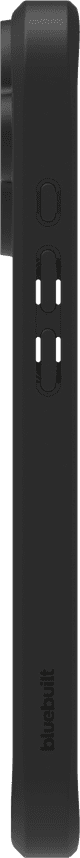 BlueBuilt Protective Back Cover avec MagSafe iPhone 17 Noir + BlueBuilt iPhone 17 Protège-écran de Confidentialité Verre côté droit
