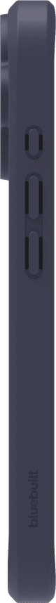BlueBuilt Protective Back Cover avec MagSafe iPhone 17 Bleu + BlueBuilt iPhone 17 Protège-écran Verre côté droit