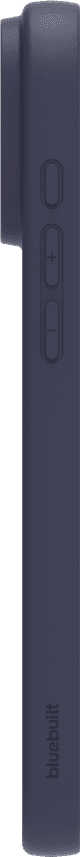 BlueBuilt Protective Back Cover avec MagSafe iPhone 17 Pro Max Bleu + BlueBuilt iPhone 17 Pro Max Protège-écran de Confidentialité Verre côté droit