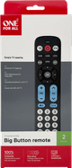 One For All URC6821 Easy/Senioren afstandsbediening verpakking