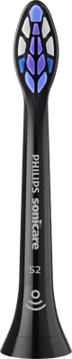 Philips Sonicare Optimal Sensitive HX6052/88 Black (2 units) front