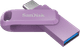 SanDisk Ultra Dual Drive USB-C 256 Go Lavender avant