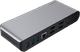 BlueBuilt DisplayLink Docking Station Pro with USB-C Silver back